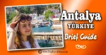 Antalya Turkiye Brief Guide 1